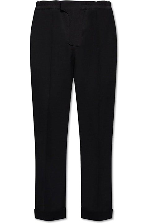 Balmain Pants for Men Balmain Straight-leg Cropped Trousers
