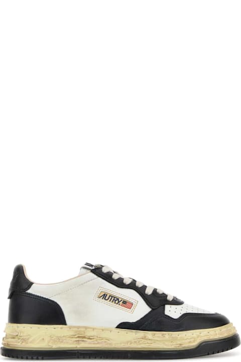 Autry Two-tone Leather Autry X Maison Mihara Yasuhiro General Scale Supvint Sneakers