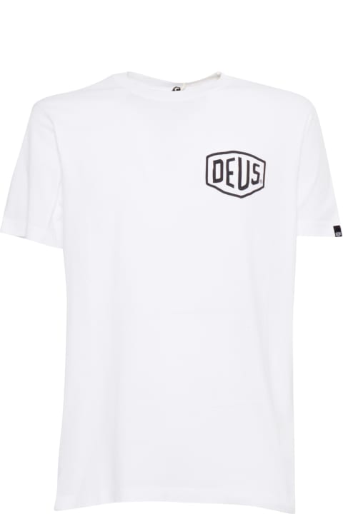 Deus Ex Machina Topwear for Men Deus Ex Machina White Classic Parilla T-shirt