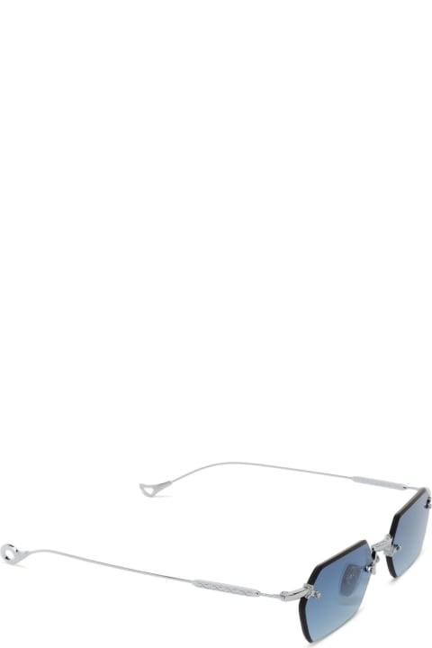 Eyepetizer Eyewear for Men Eyepetizer Tank Silver Sunglasses