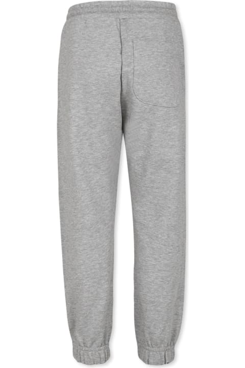 Diesel for Kids Diesel Grey Trousers For Boy With Logo