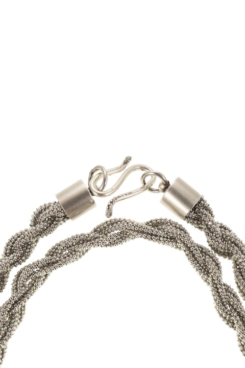 Fabiana Filippi حُلي لـ السيدات Fabiana Filippi Torchon Necklace In Diamond Wire