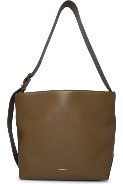 Jil Sander Bags for Women Jil Sander Muddy Leather Bag