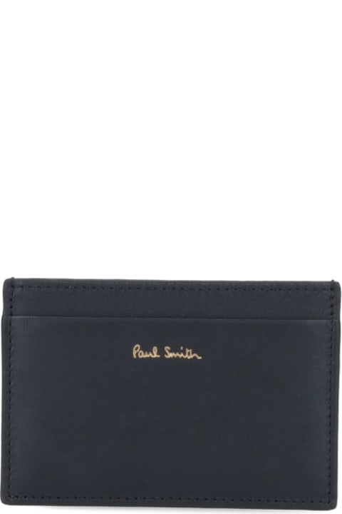Wallets for Men PS by Paul Smith 'signature Stripe' Card Holder Wallet