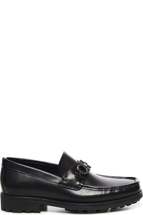 Ferragamo Shoes for Men Ferragamo Gancini Ornament Loafer