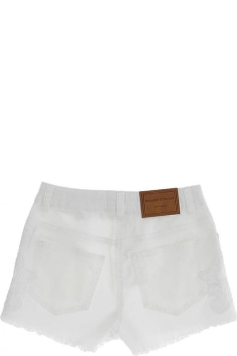 Ermanno Scervino for Girls Ermanno Scervino Ermanno Scervino Shorts White