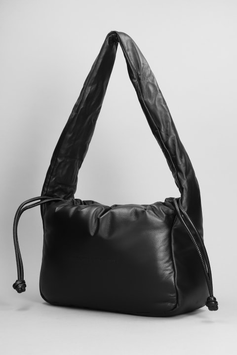 Shoulder Bags for Women Alexander Wang Ryan Puff Shoulder Bag In Black Leather