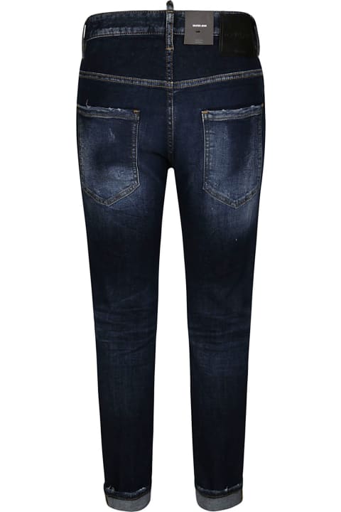 Jeans for Men Dsquared2 Distressed Denim Jeans