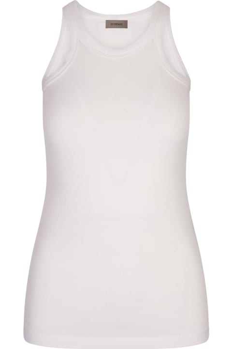 SportMax Topwear for Women SportMax White Caccia Tank Top