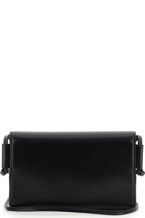 أدوات منزلية Marni Blue Crossbody Bag With Logo Print On The Front In Eco-leather Girl