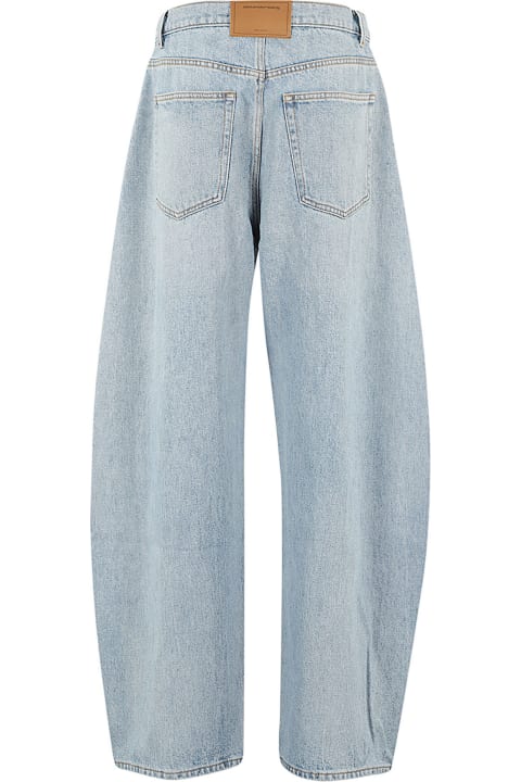 Alexander Wang Clothing for Women Alexander Wang Oversized Rounded Low Rise Jean
