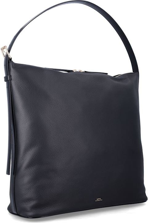 Homeware A.P.C. A.p.c. Vera Maxi Smooth Leather Bag