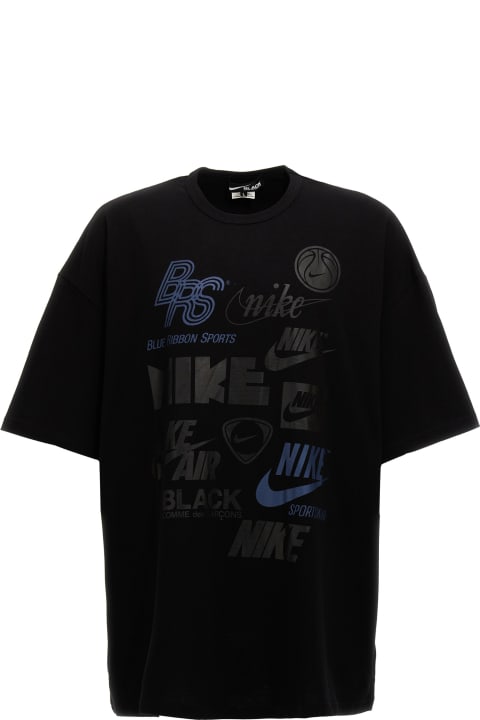 Black Comme des Garçons Topwear for Men Black Comme des Garçons Comme Des Garçons Black X Nike T-shirt