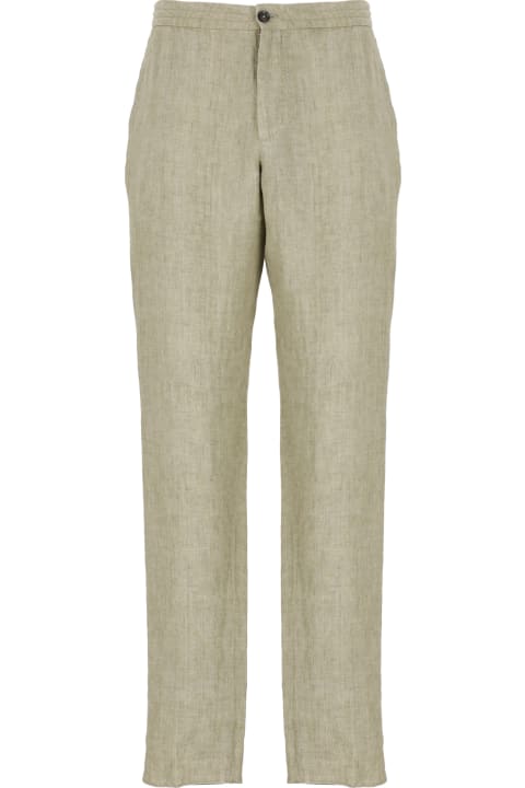 Zegna Pants for Men Zegna Linen Trousers