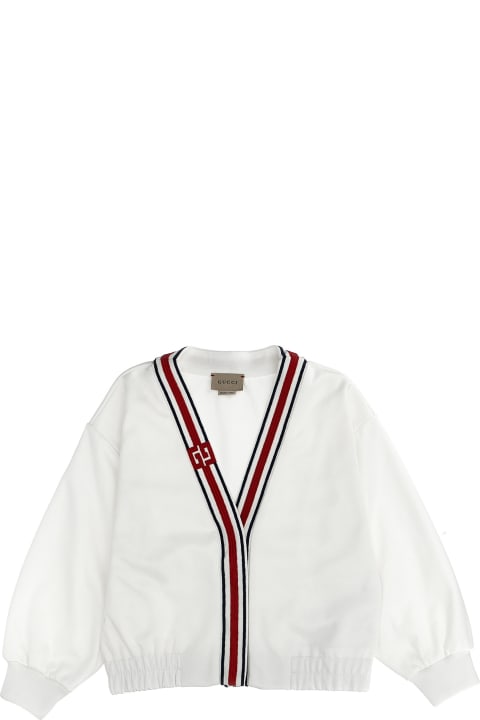 Gucci Sweaters & Sweatshirts for Girls Gucci 'gg Quadro' Cardigan