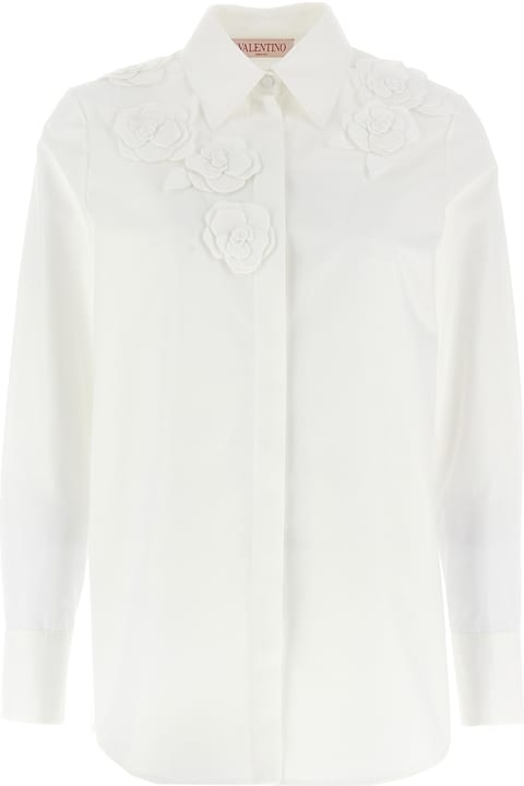 Valentino Garavani Topwear for Women Valentino Garavani Valentino Flower Application Shirt