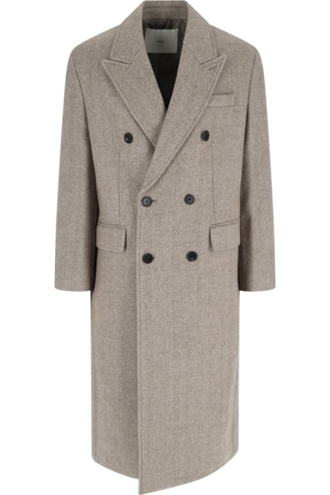 Dunst Double-breasted Wool Blend Coat