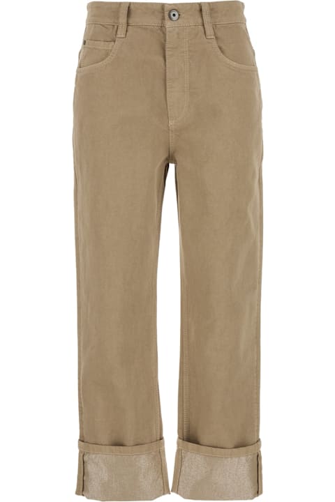 Brunello Cucinelli Pants & Shorts for Women Brunello Cucinelli Dyed Pants