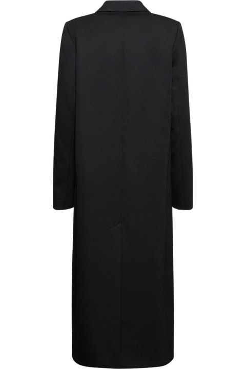 Lanvin Coats & Jackets for Women Lanvin Black Single-breasted Tailored Coat