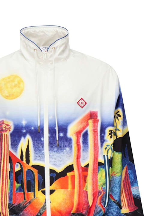 Casablanca for Men Casablanca Midnight Acropolis Windbreakerb