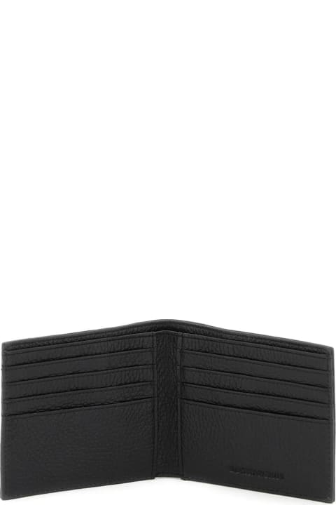 Emporio Armani Wallets for Men Emporio Armani Grained Leather Wallet