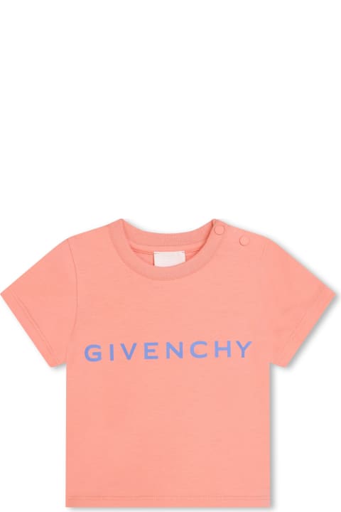 Topwear for Baby Girls Givenchy T-shirt Con Logo