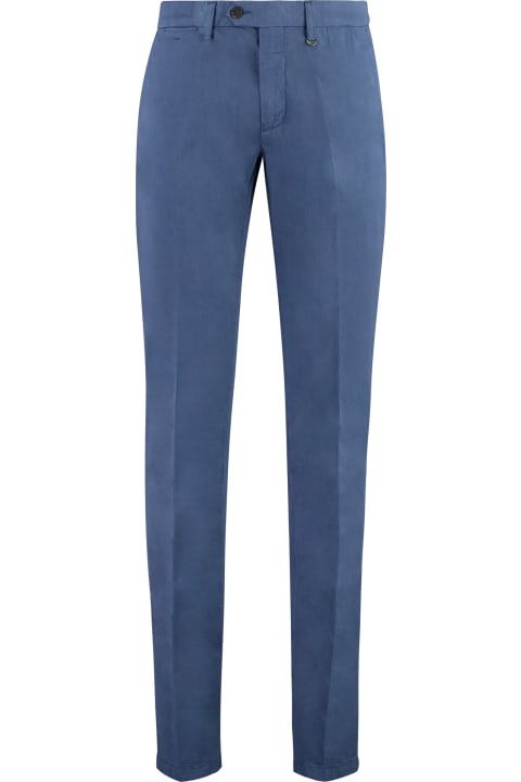 Canali Pants for Men Canali Cotton Blend Trousers