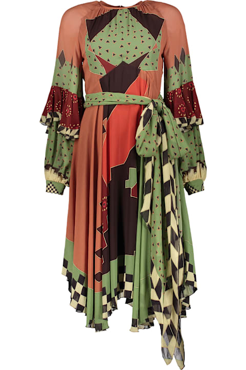 Homeware Etro Silk Asymmetric Dress