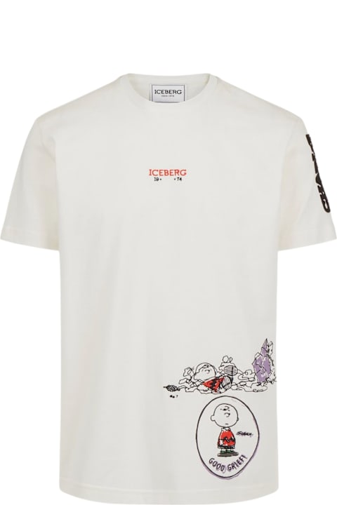 Iceberg for Women Iceberg Short Sleeves T-shirt With Logo