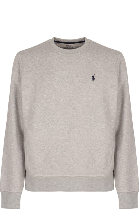 Polo Ralph Lauren Fleeces & Tracksuits for Women Polo Ralph Lauren Logo Detail Cotton Sweatshirt