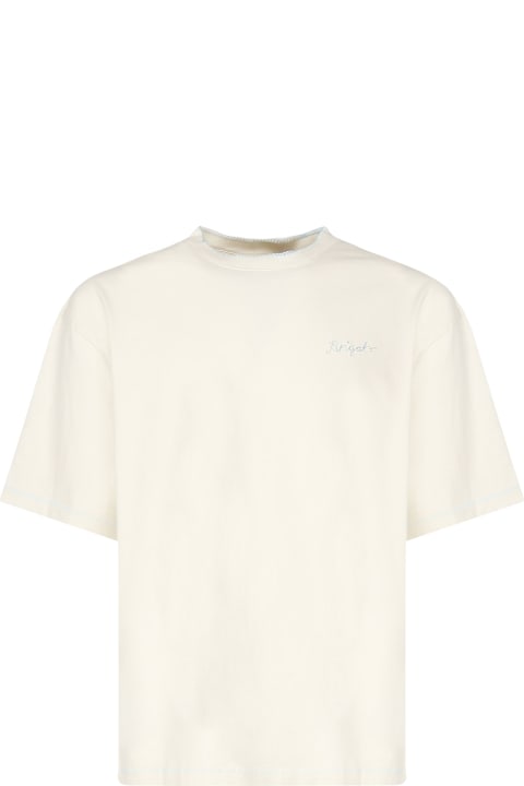 Topwear for Men Axel Arigato T-shirt With Decorative Stitching