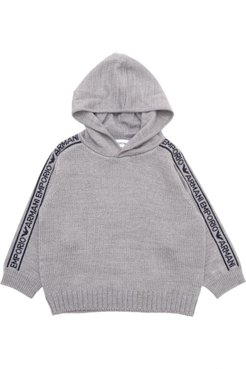 Emporio Armani Sweaters & Sweatshirts for Baby Boys Emporio Armani Pullover