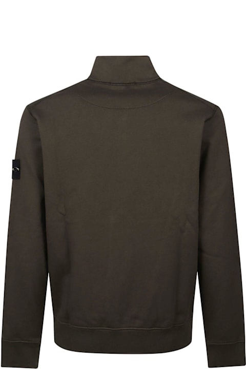 Stone Island سترات صوف وبدل رياضية لـ القسم الرجالي Stone Island Full Zip Sweatshirt