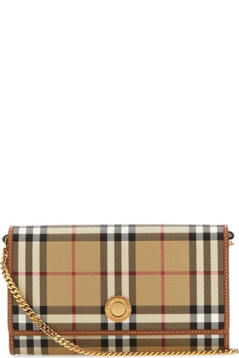 Accessories Sale for Women Burberry Printed Canvas Wallet