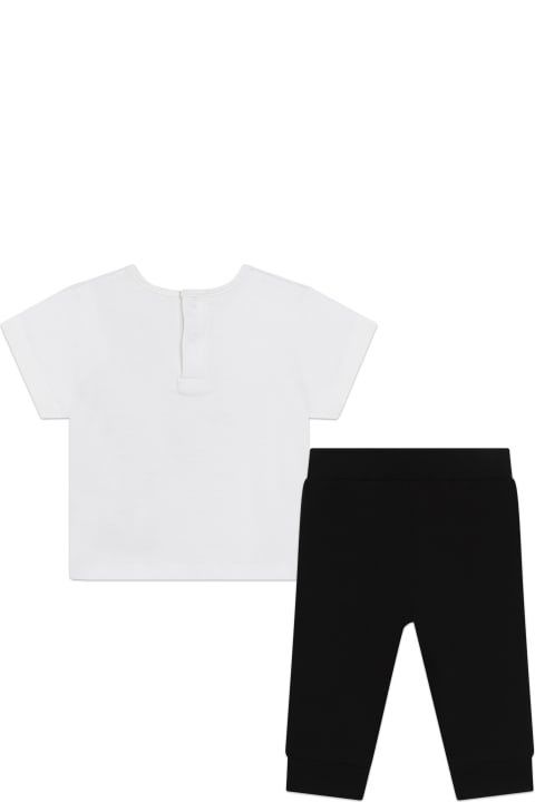 Bodysuits & Sets for Baby Girls Karl Lagerfeld Kids Completo Con Stampa