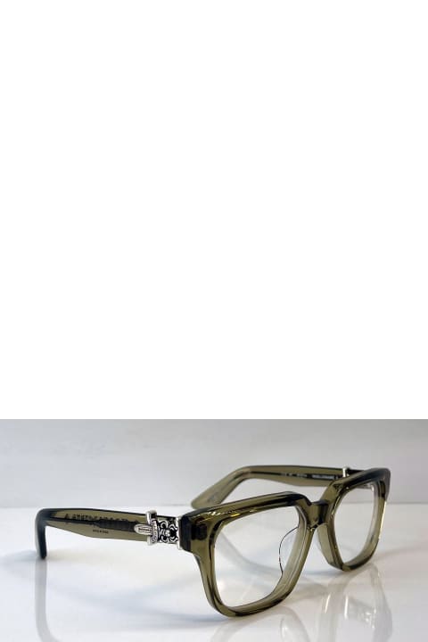 Chrome Hearts Accessories for Men Chrome Hearts Vagillionaire Ii - Olive Rx Glasses