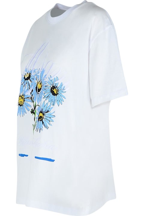 Homeware MSGM White Cotton T-shirt