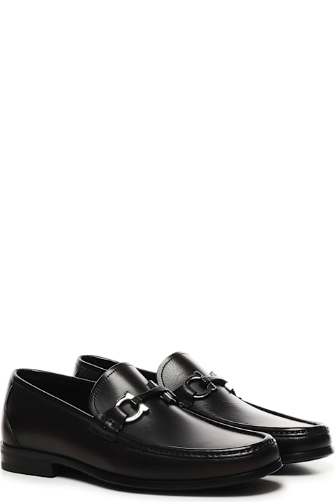 Ferragamo for Men Ferragamo Gancini Ornament Moccasins