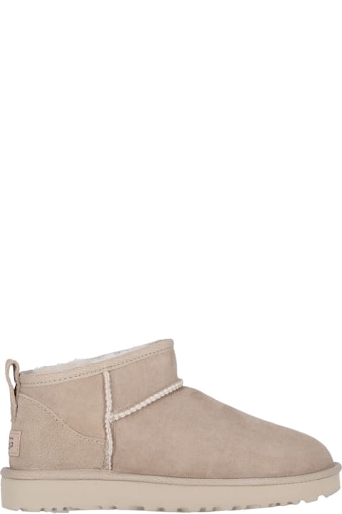 Homeware UGG 'classic Ultra Mini' Ankle Boots