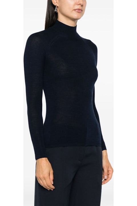 Majestic Filatures for Men Majestic Filatures Wool And Silk Blend High-neck Sweater