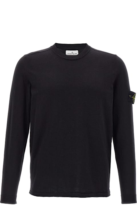 Stone Island Clothing for Men Stone Island Logo Badge Sweater