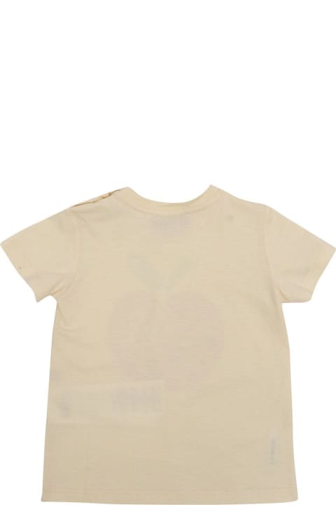 Gucci for Kids Gucci Graphic Printed Striaight Hem T-shirt