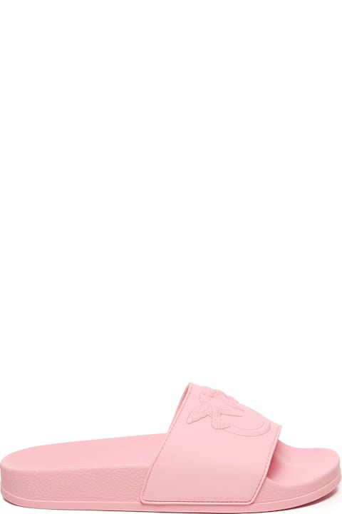 Pinko أحذية لـ السيدات Pinko Rubber Slide With Logo