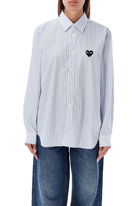 Homeware Comme des Garçons Play Heart Patch Shirt