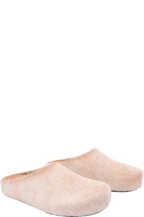 Marni Shoes for Men Marni Long Hair Fussbett Sabot