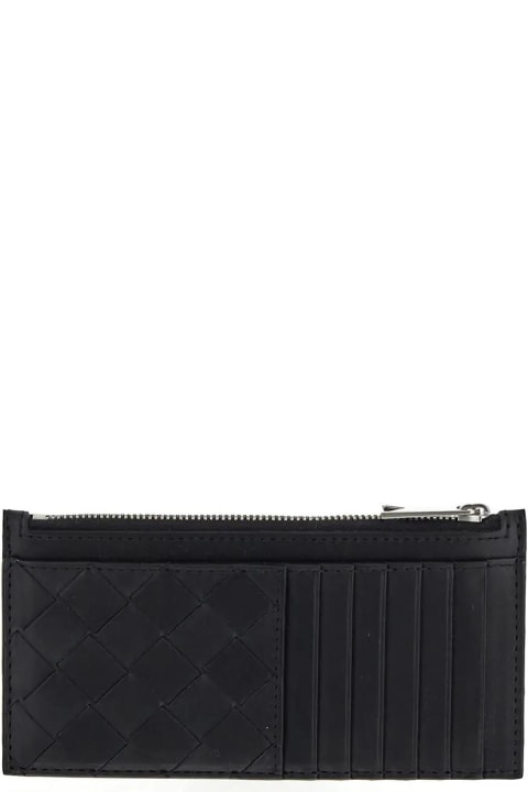 Bottega Veneta Intrecciato Long Zipped Card Case | italist
