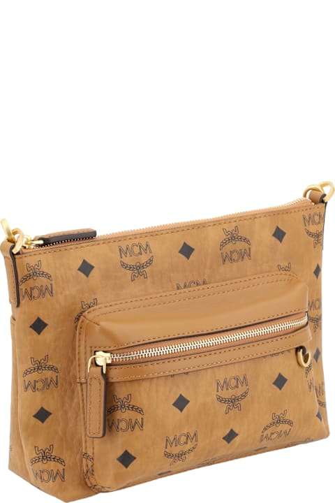 Homeware MCM Aren Visetos Shoulder Bag