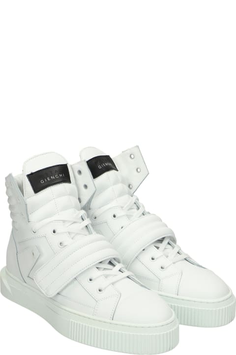Hypnos Sneakers In White Rubber/plasic