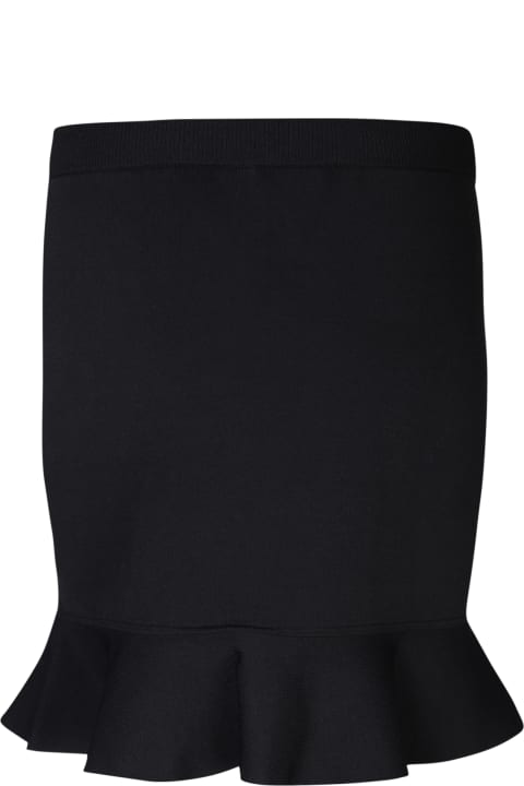 J.W. Anderson for Women J.W. Anderson Ruffles Black Miniskirt