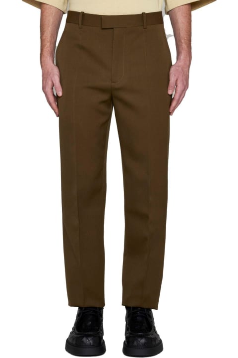 Bottega Veneta Pants for Men Bottega Veneta Buttoned Tailored Trousers